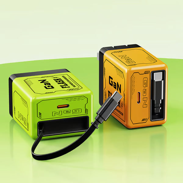 đ„W&O 2-in-1 GaN Compatible with 20W Fast Charger
