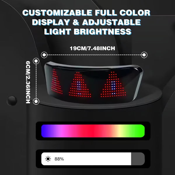 APP Display Helmet🏍️🆒