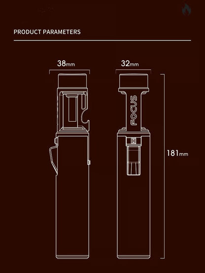 Airbrush Windproof Lighter